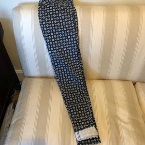 Skinny Aztec Print Pants